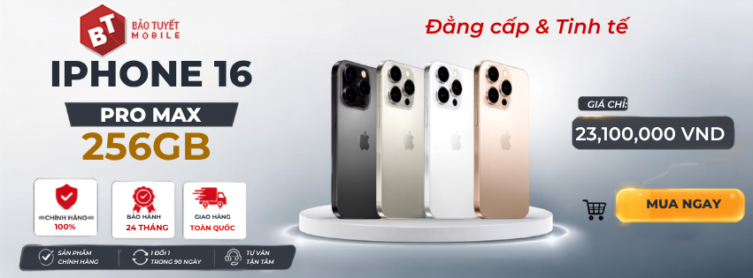 Bảo Tuyết Mobile Với Siêu Phẩm Seri 16
