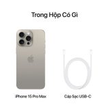 IPHONE 15 PROMAX 512GB CŨ 95%, CÒN MỚI 99% BẢN QUỐC TẾ CHÍNH HÃNG