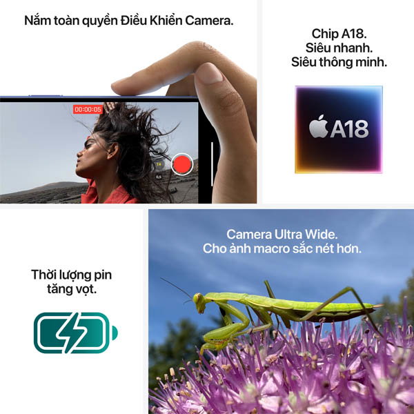 iPHONE 16 PLUS 256GB CŨ 95% , CÒN MỚI 99% CHÍNH HÃNG BẢN QUỐC TẾ