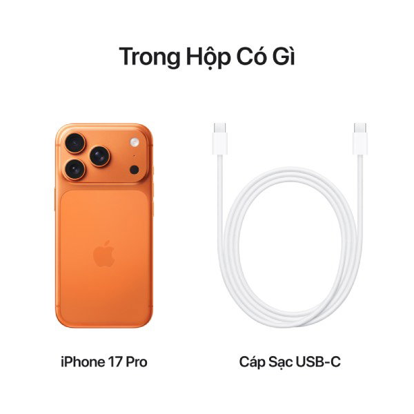 IPHONE 17 PRO 256GB VN/A MỚI 100% BẢO HÀNH 12 THÁNG CHÍNH HÃNG VIỆT NAM