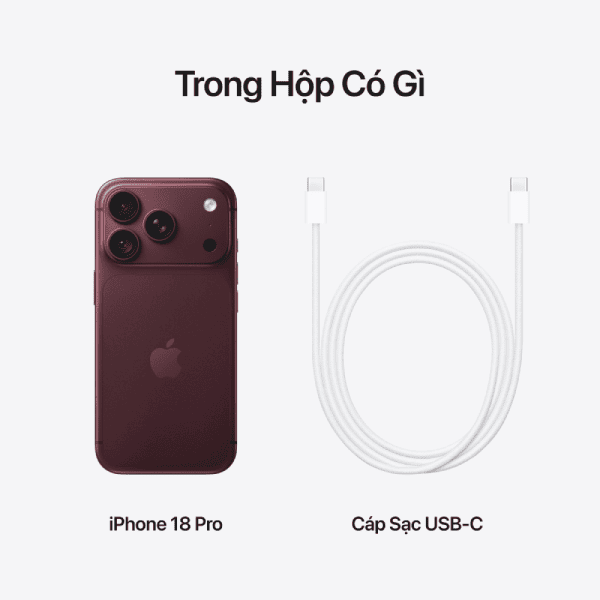 IPHONE 18PRO 512GB VN/A MỚI 100% BẢO HÀNH 12 THÁNG CHÍNH HÃNG VIỆT NAM