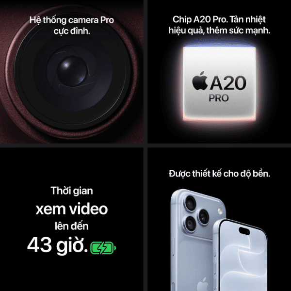IPHONE 18PRO MAX 256GB VN/A MỚI 100% BẢO HÀNH 12 THÁNG CHÍNH HÃNG VIỆT NAM